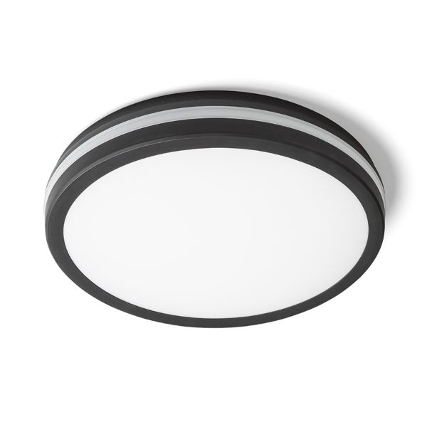 SONO 40 felületre szerelhető fekete műanyag 230V LED 40W IP65  3000K 4000K 6000K