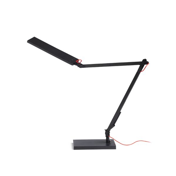 NORMA DIMM asztali lámpa fekete/piros 230V LED 10W 100° 3000K 4000K 6500K