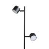 NOVA II állólámpa fekete króm/tej akril 230V LED 2x3.5W 3000K