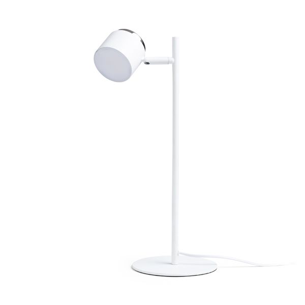 NOVA asztali lámpa fehér króm/tej akril 230V LED 4.2W 3000K