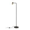 FLYNN I állólámpa  fekete/szálcsiszolt sárgaréz 230V LED GU10 9W