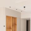 ORCO süllyesztett lámpa fekete 230V LED GU10 9W