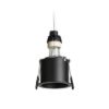 ORCO süllyesztett lámpa fekete 230V LED GU10 9W