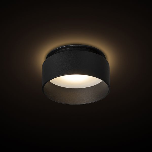 TORD süllyesztett lámpa fekete 230V LED GU10 9W