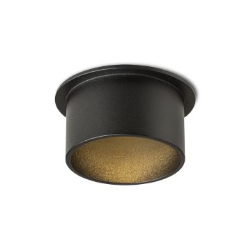 ORTA süllyesztett lámpa fekete 230V LED GU10 9W