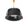 FLEUR IP54 DIMM süllyesztett lámpa fekete 230V LED 15W 60° IP54 3000K