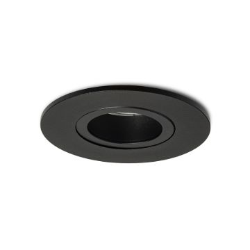GALO R süllyesztett lámpa fekete 230V LED GU10 9W IP65