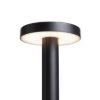 GEVALIA 20 leszúrható spot lámpa fekete matt akril 230V LED LED 5W IP65 3000K