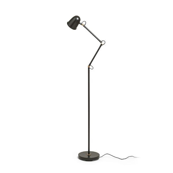 DANNY állólámpa fekete sárgaréz 230V LED E14 5W