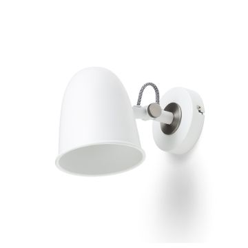 DANNY fali lámpa fehér matt nikkel 230V LED E14 5W