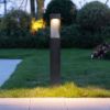 TORIN 60 kültéri állólámpa – fekete bollard LED lámpa
