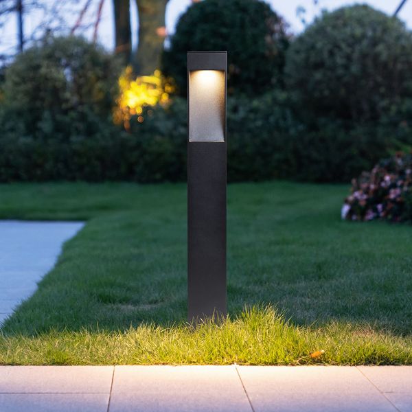 TORIN 60 kültéri állólámpa – fekete bollard LED lámpa