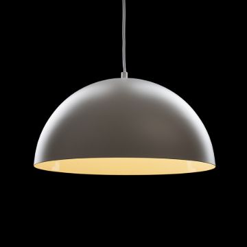 GLADYS 40 függő lámpa fehér/fehér 230V LED E27 30W