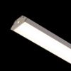 LED PROFILE J felületre szerelhető 1m eloxált alumínium/matt akrilát 