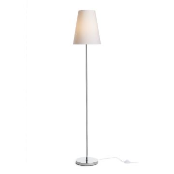 NYC/CONNY 25 állólámpa  Polycotton fehér/króm 230V LED E27 15W