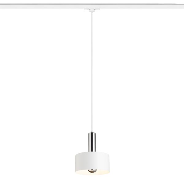 GIULIA 20 három áramkörös sínre fehér króm 230V LED E27 15W
