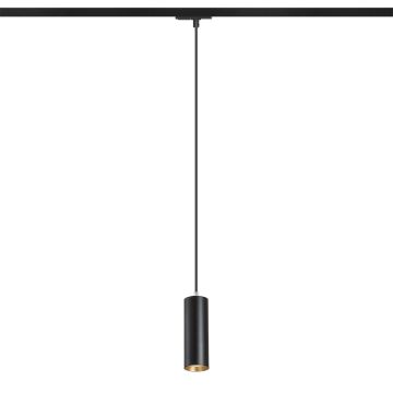 MAVRO egy áramkörös sínen függő lámpa fekete/aranysárga  230V LED 12W 38°  3000K