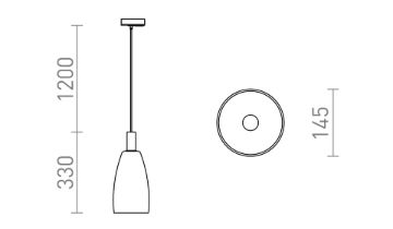 BELLINI L E14 függő lámpa, egyáramkörös sínre függesztéshez fehér tiszta üveg 230V LED E14 15W