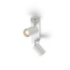 DUDE II felületre szerelhető fehér 230V LED GU10 2x9W