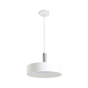 GIULIA 40 függő lámpa fehér króm 230V LED E27 30W