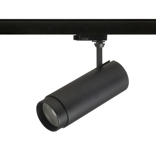 FOCUS 30 DIMM háromfázisú áramkörös sínre fekete  230V LED 30W 10 60°  3000K 4000K 5000K