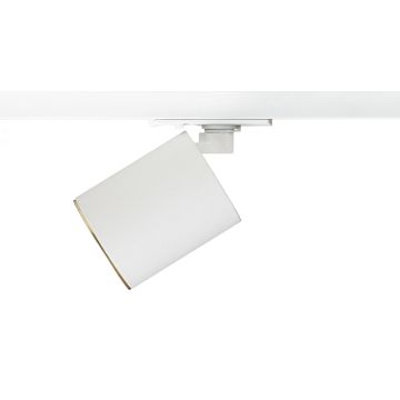 DARIO egyfázisú áramkörös sínre fehér szálcsiszolt sárgaréz 230V LED GU10 9W