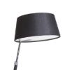 RITZY asztali lámpa fekete króm 230V LED E27 15W