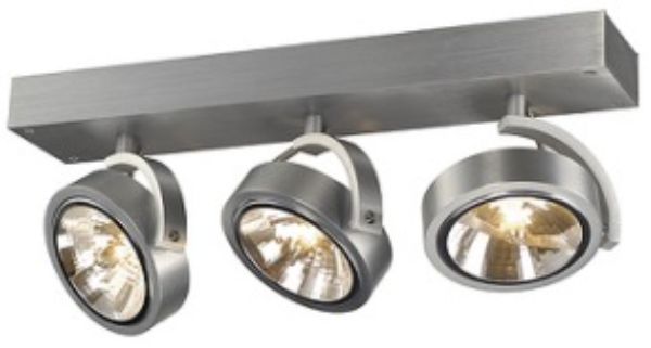 KELLY III fali lámpa  szálcsiszolt alumínium 230V LED G53 3x15W