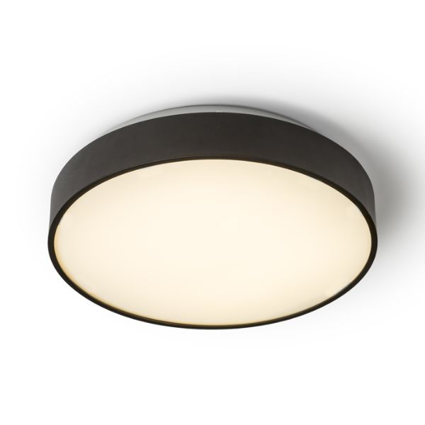MENSA R 40 mennyezeti lámpa matt fekete 230V LED 28W 3000K