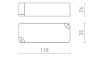 TRAFO 0-20W    230V/12V= 20W IP67