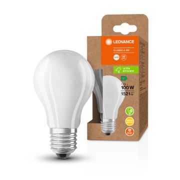 OSRAM ULTRA ECONOMY 210lm/W Classic A matt 230V E27 LED EQ100 3000K