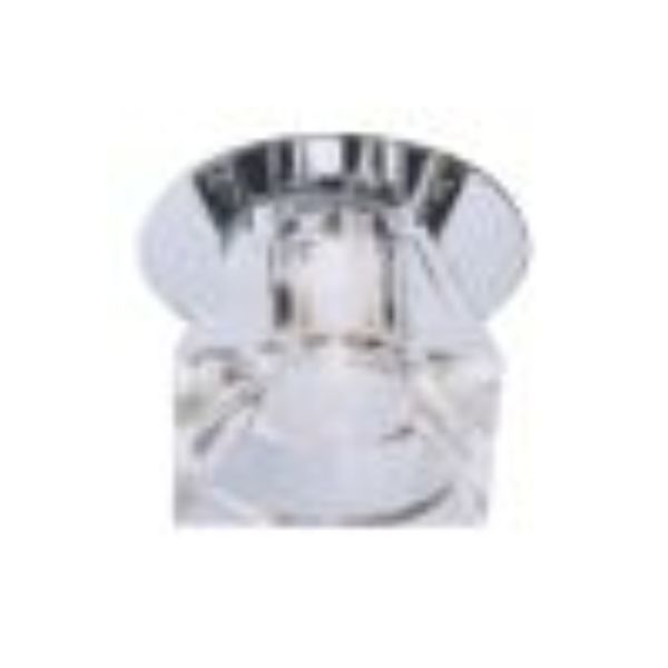 CRYSTAL LED III süllyesztett lámpa tiszta üveg/króm 350mA LED 1W 120° 4000K