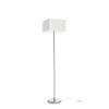 NYC/TEMPO 30/19 állólámpa  Polycotton fehér/króm 230V LED E27 15W