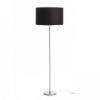 NYC/RON 40/25 állólámpa  Polycotton fekete/króm 230V LED E27 15W