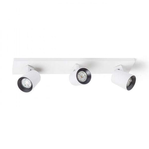 KENNY III felületre szerelhető fehér/fekete  230V LED GU10 3x8W