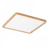 HUE SQ 22 süllyesztett lámpa dekoratív bükk 230V LED 24W 3000K