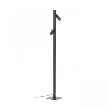 FADO állólámpa fekete  230V LED 2x3W 45°  3000K