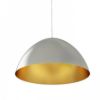 MERYLYN 48 függő lámpa  csiszolt alumínium/arany lakk 230V LED E27 15W