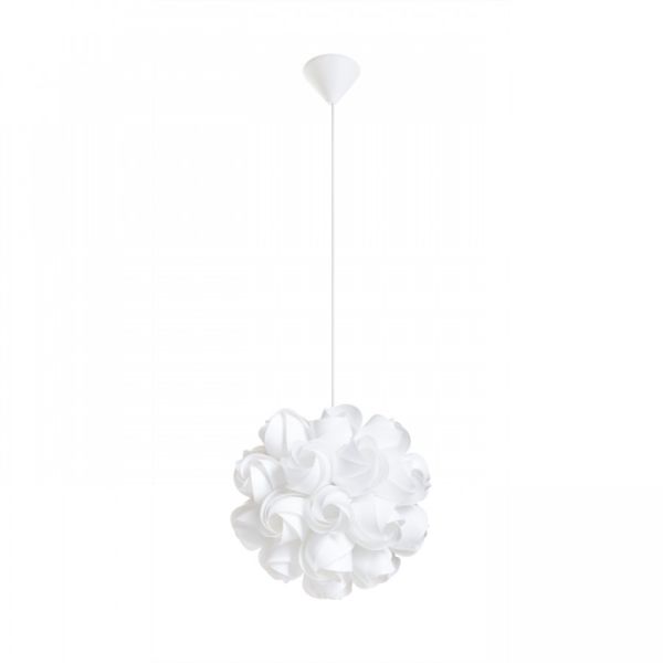 COCO függő lámpa  fehér PVC 230V LED E27 15W
