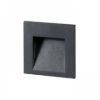 TESS SQ süllyesztett lámpa antracitszürke 230V LED 3W IP54 3000K