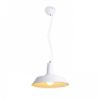 GOLDIE 46 függő lámpa fehér/fehér  230V LED E27 30W