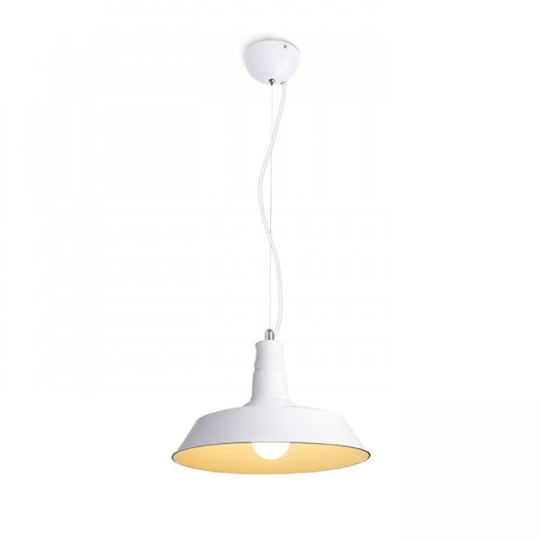 GOLDIE 46 függő lámpa fehér/fehér  230V LED E27 30W