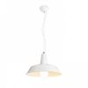 GOLDIE 36 függő lámpa fehér/fehér  230V LED E27 30W