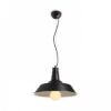 GOLDIE 36 függő lámpa fekete/fehér  230V LED E27 30W