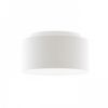 DOUBLE 55/30 lámpabúra  Polycotton fehér/fehér PVC  max. 23W