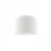DOUBLE 40/30 lámpabúra  Polycotton fehér/fehér PVC  max. 23W