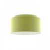 DOUBLE 55/30 lámpabúra  Chintz lime/fehér PVC  max. 23W