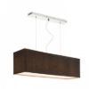 LOPE 80 függő lámpa fekete matt nikkel 230V LED E27 4x15W
