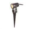 GUN leszúrható fekete  230V LED 3x1W 30° IP65  3000K