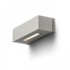 WOOP fali lámpa ezüstszürke  230V R7s 78mm 12W IP54